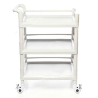 Стол манипуляционный пластиковый МЕТ SP-150/ТP-200 с трёхсторонними боковыми ограждениями