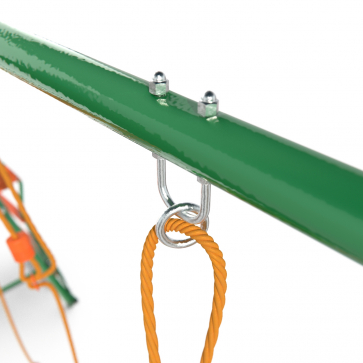 Детский комплекс DFC MULTIPLAY качели: верёвочные, для малышей, гнездо; горка - 9